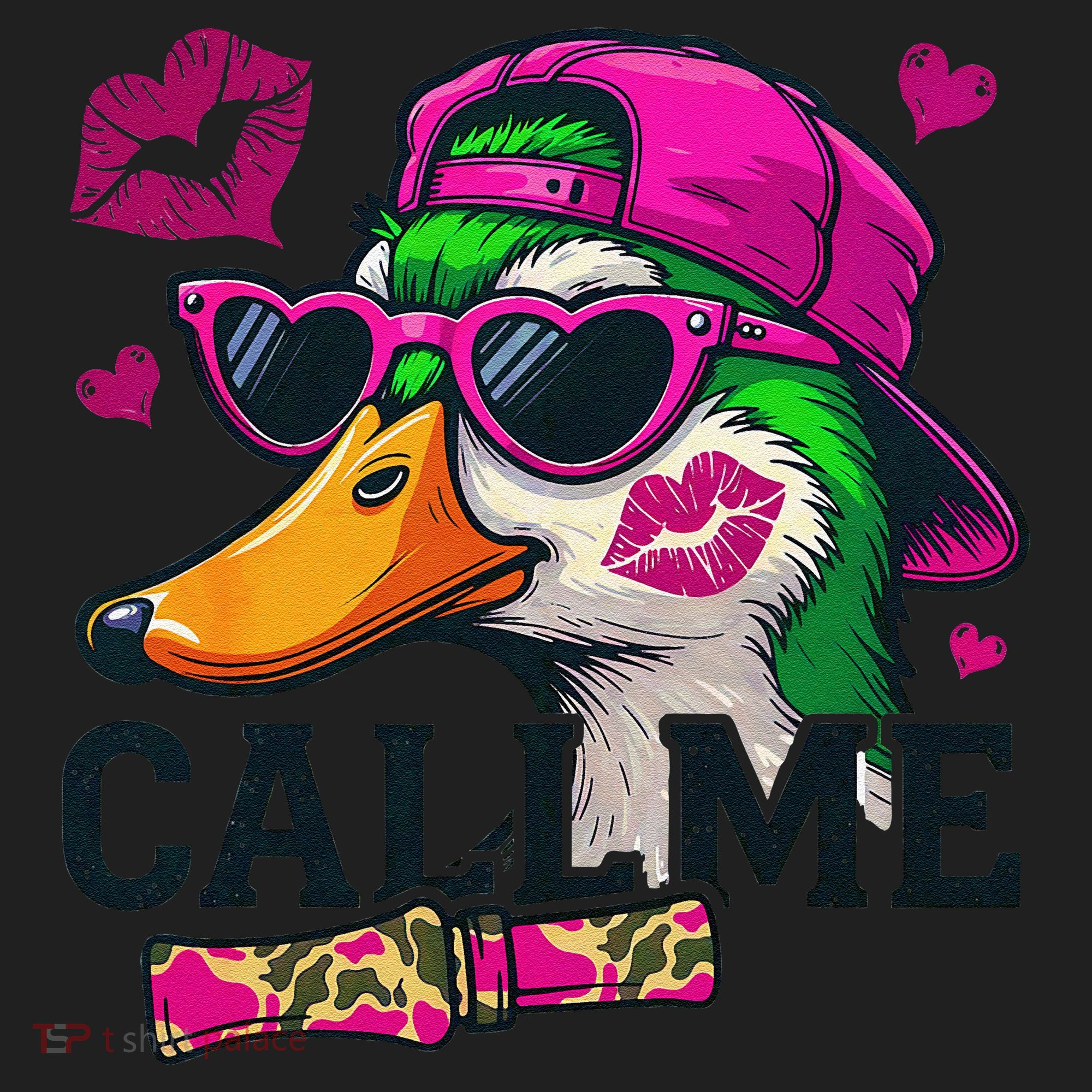 Call Me Valentines Duck Hunting Lover For Hunter Beanie