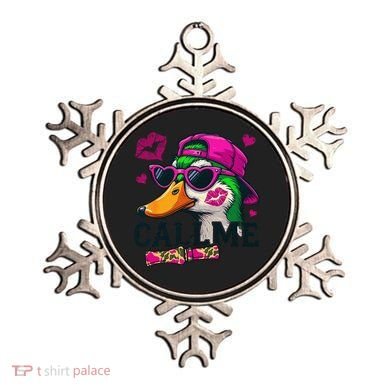 Call Me Valentines Duck Hunting Lover For Hunter Ornament