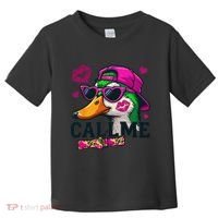 Call Me Valentines Duck Hunting Lover For Hunter Toddler T-Shirt thumb 0