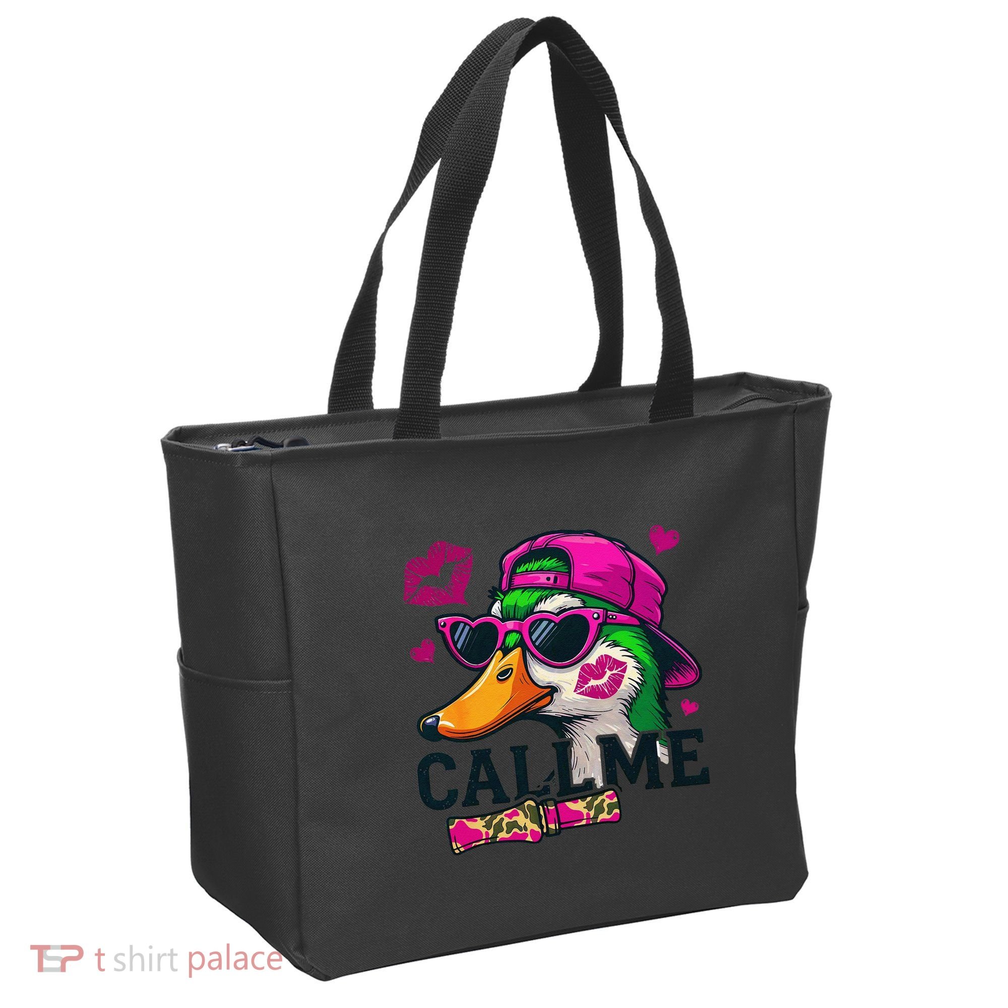 Call Me Valentines Duck Hunting Lover For Hunter Tote Bag