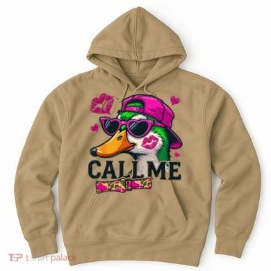 Call Me Valentines Duck Hunting Lover For Hunter Hoodie
