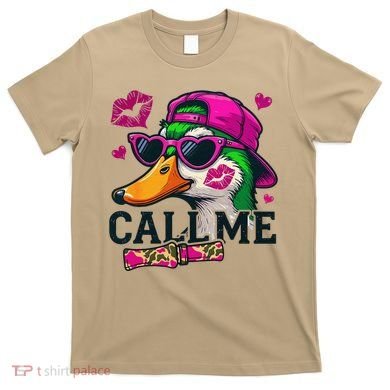 Call Me Valentines Duck Hunting Lover For Hunter T-Shirt