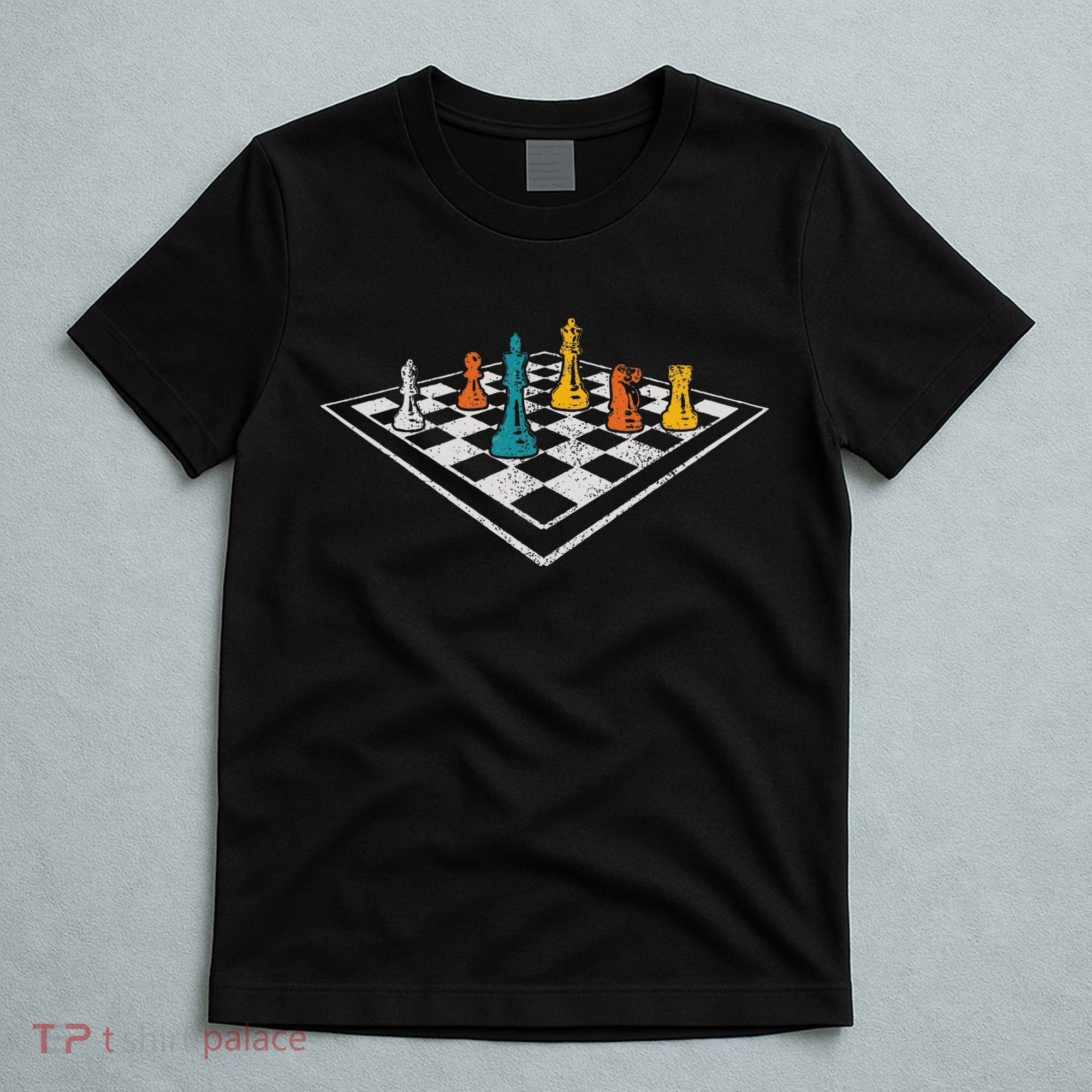 Chess Master Vintage Retro Club Chess Player T-Shirt