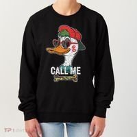 Call Me Valentines Duck Hunting Lover For Hunter Women's Sweatshirt thumb 0