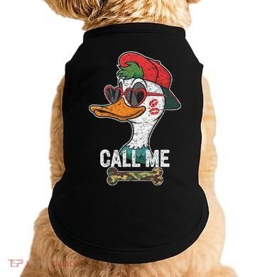 Call Me Valentines Duck Hunting Lover For Hunter Doggie Tank