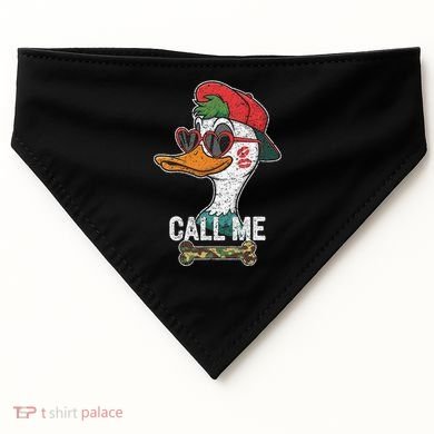 Call Me Valentines Duck Hunting Lover For Hunter USA-Made Doggie Bandana