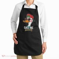 Call Me Valentines Duck Hunting Lover For Hunter Apron thumb 2