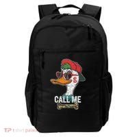Call Me Valentines Duck Hunting Lover For Hunter Backpack thumb 0