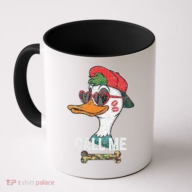 Call Me Valentines Duck Hunting Lover For Hunter Coffee Mug