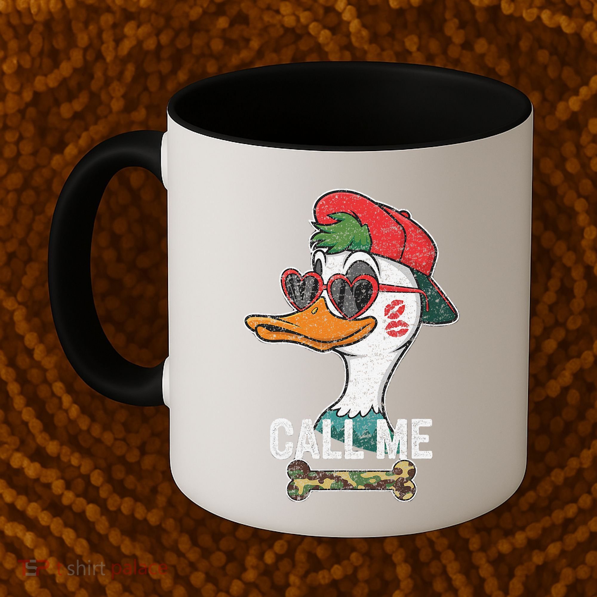 Call Me Valentines Duck Hunting Lover For Hunter Coffee Mug