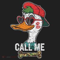 Call Me Valentines Duck Hunting Lover For Hunter Beanie thumb 2