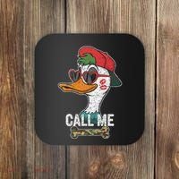 Call Me Valentines Duck Hunting Lover For Hunter Coaster thumb 0