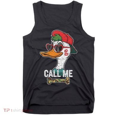 Call Me Valentines Duck Hunting Lover For Hunter Tank Top