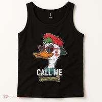 Call Me Valentines Duck Hunting Lover For Hunter Tank Top thumb 2
