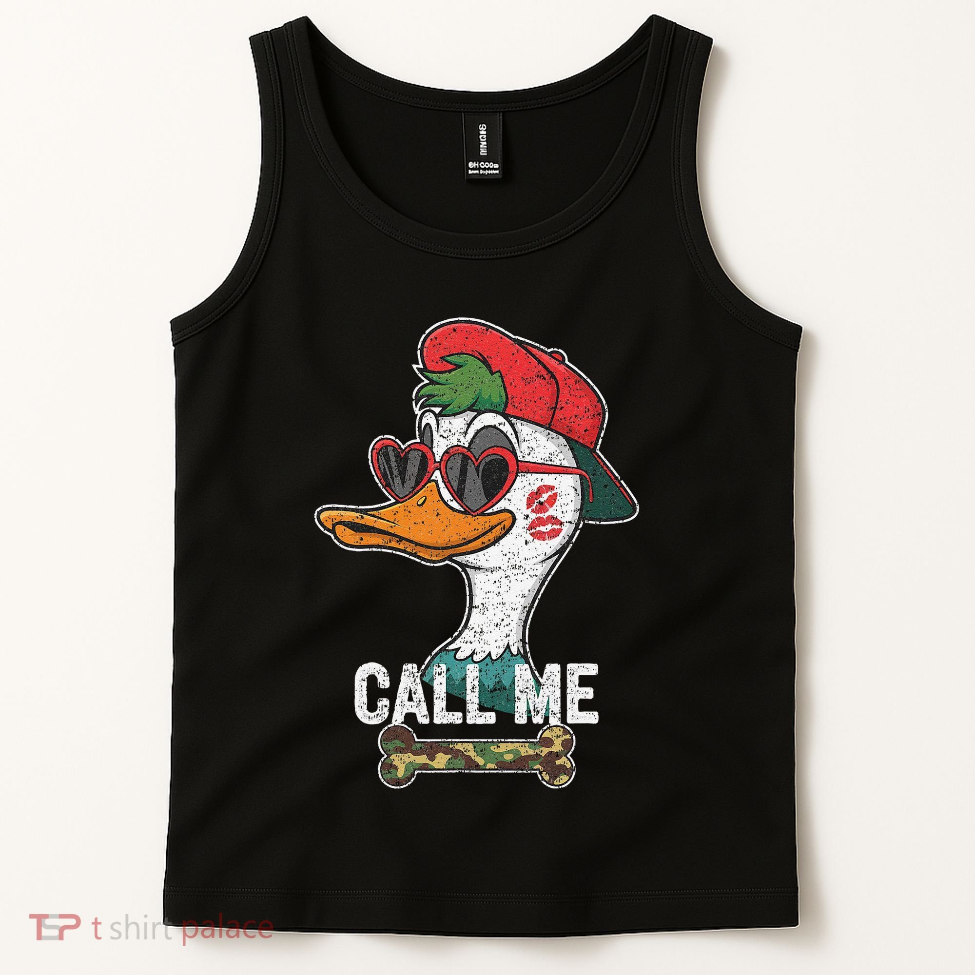 Call Me Valentines Duck Hunting Lover For Hunter Tank Top