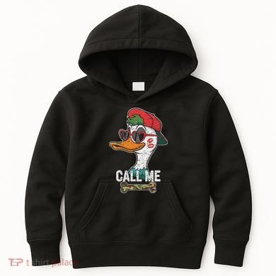 Call Me Valentines Duck Hunting Lover For Hunter Kids Hoodie