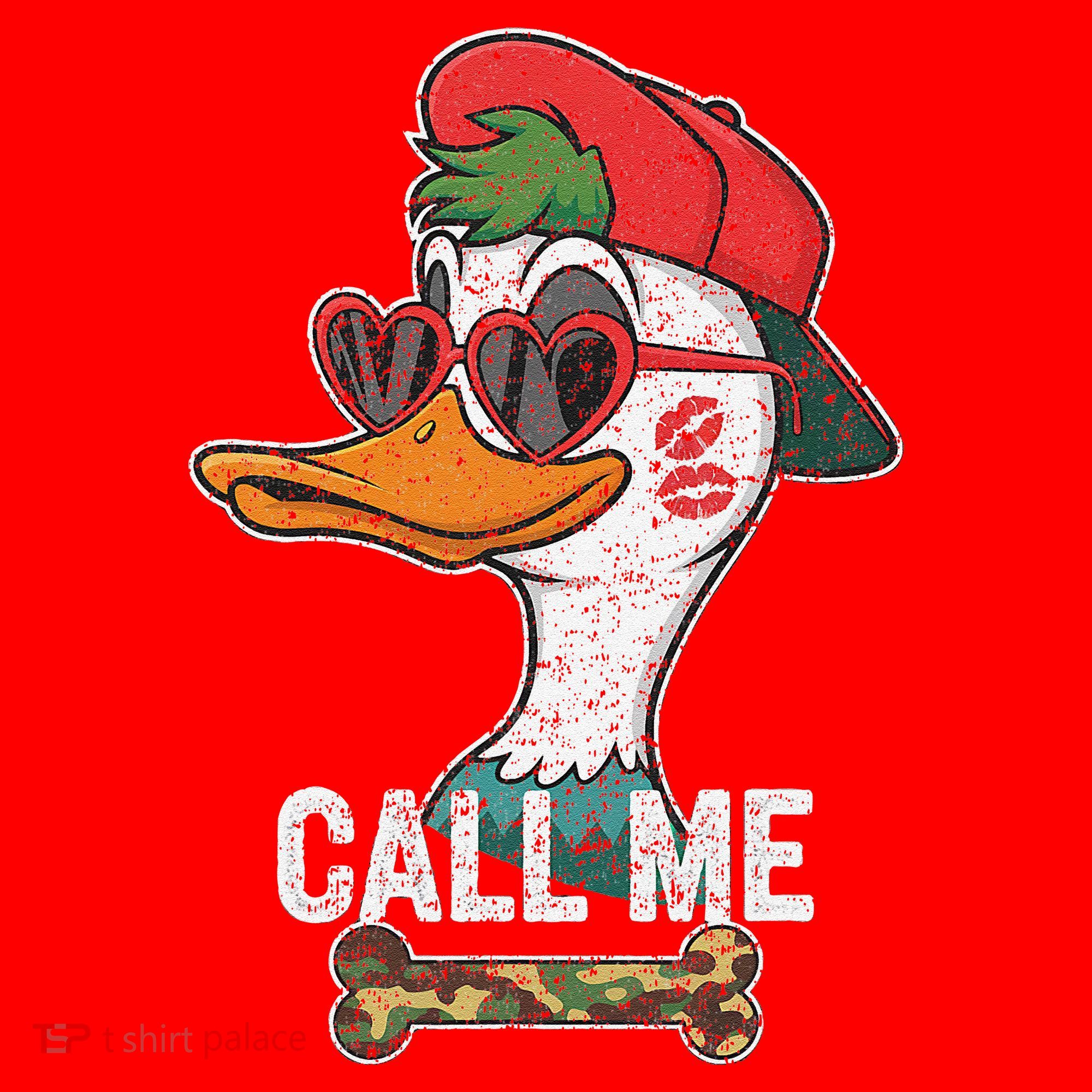 Call Me Valentines Duck Hunting Lover For Hunter Santa Hat
