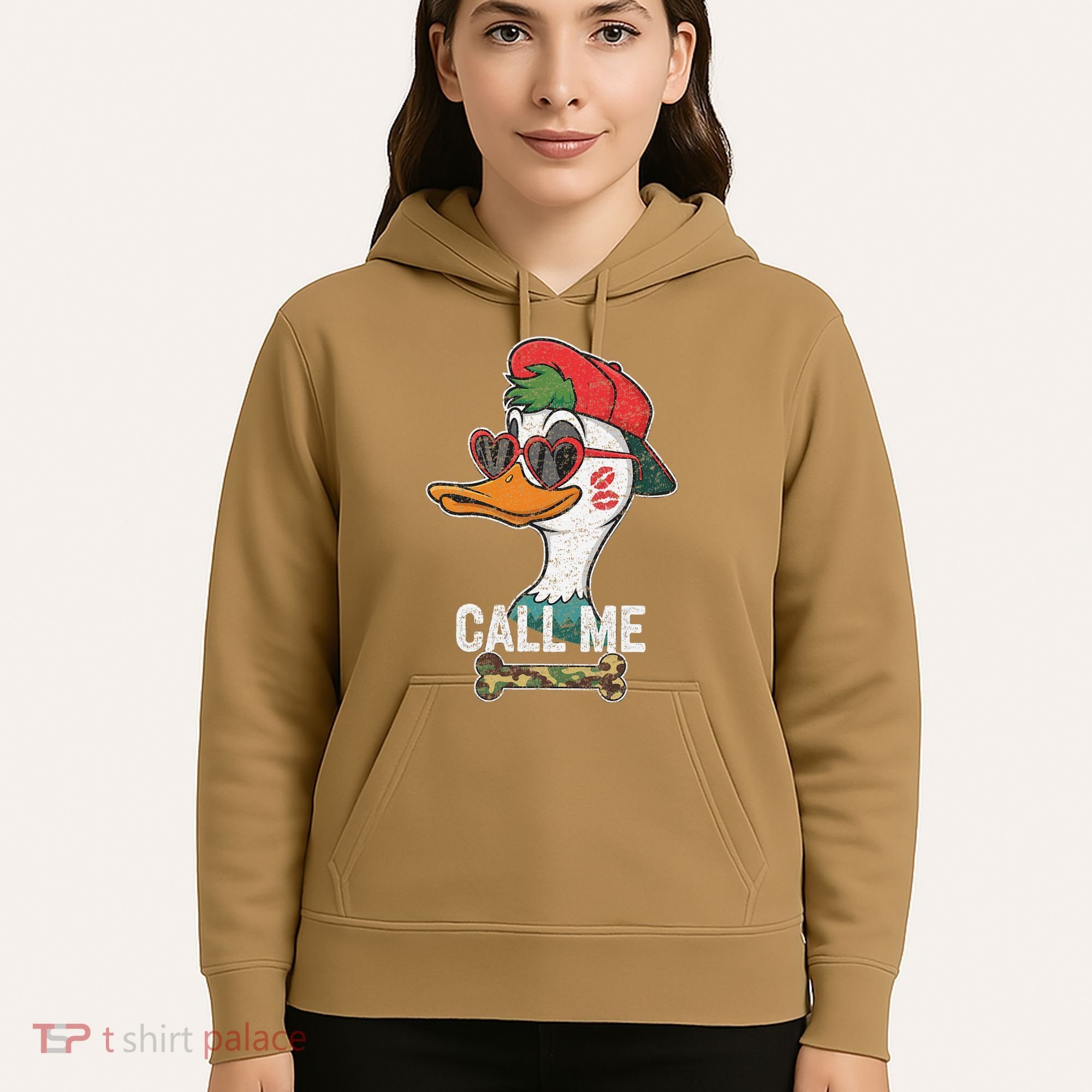 Call Me Valentines Duck Hunting Lover For Hunter Hoodie