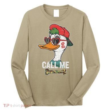 Call Me Valentines Duck Hunting Lover For Hunter Long Sleeve Shirt