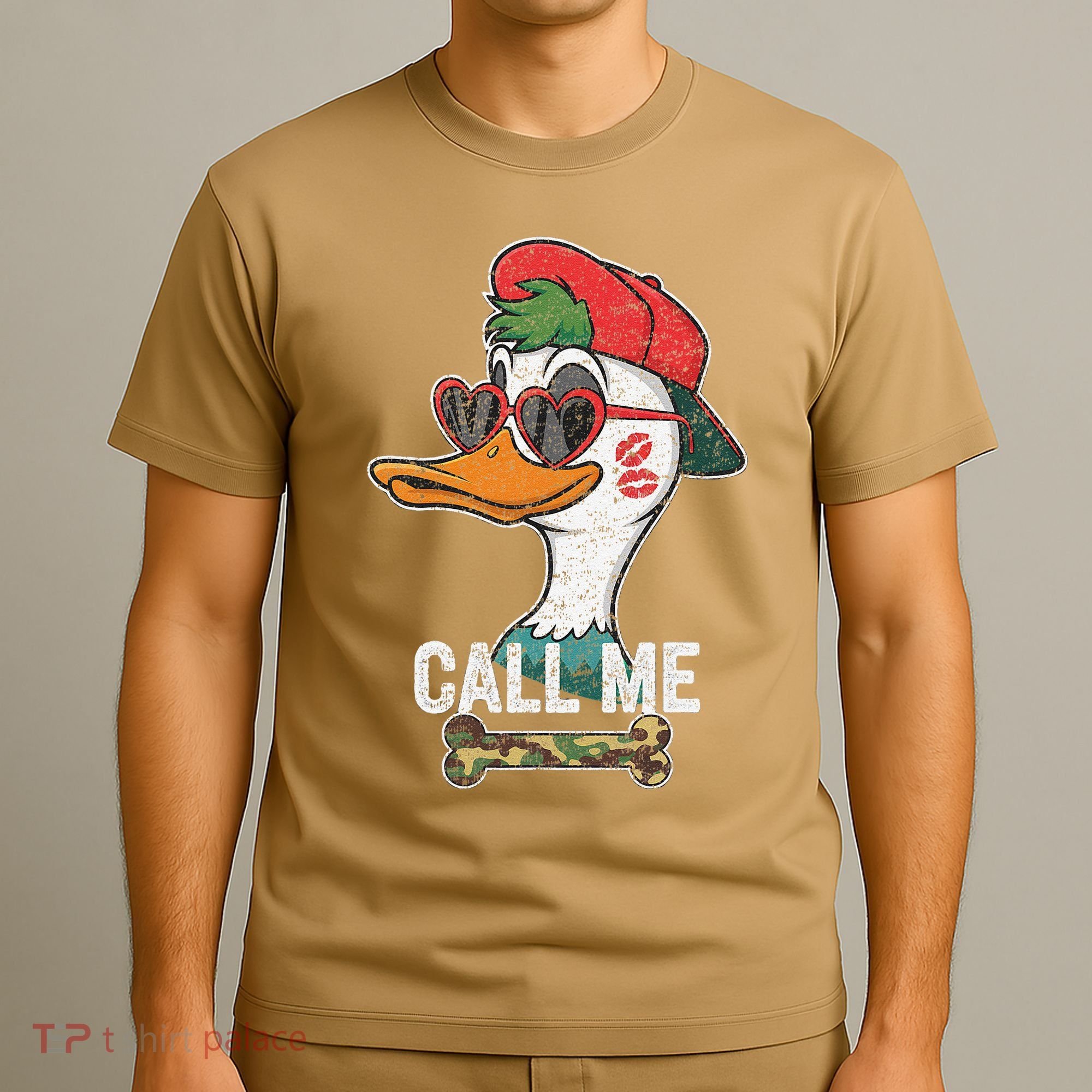 Call Me Valentines Duck Hunting Lover For Hunter T-Shirt