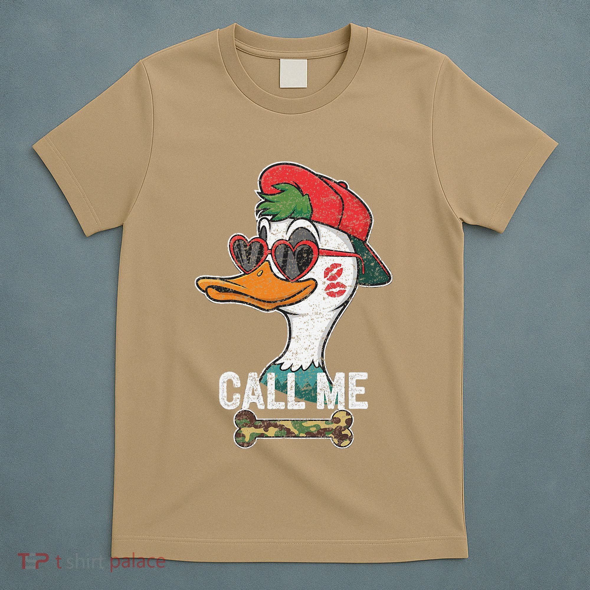 Call Me Valentines Duck Hunting Lover For Hunter T-Shirt