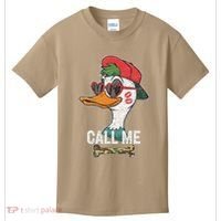 Call Me Valentines Duck Hunting Lover For Hunter Kids T-Shirt thumb 0