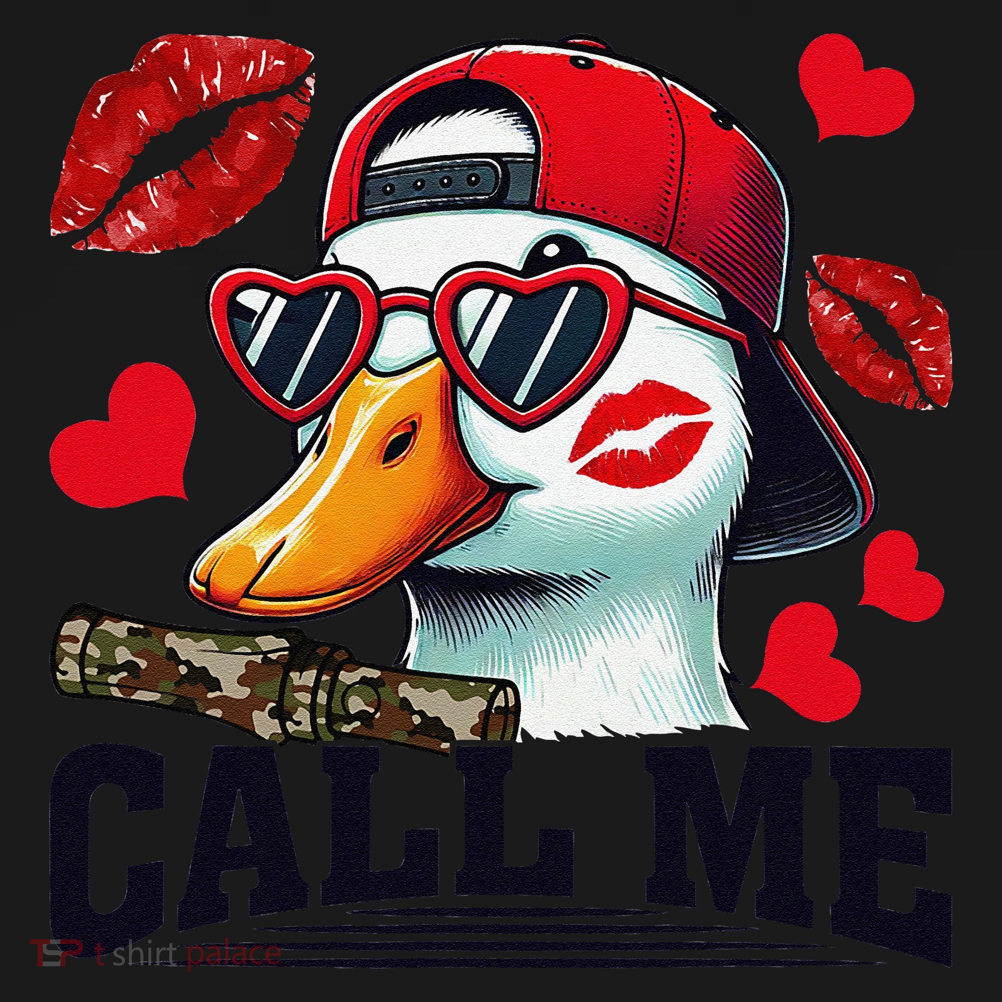 Call Me Valentines Duck Hunting Lover For Hunter Doggie Tank