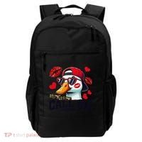 Call Me Valentines Duck Hunting Lover For Hunter Backpack thumb 0