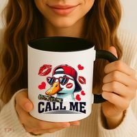 Call Me Valentines Duck Hunting Lover For Hunter Coffee Mug thumb 3