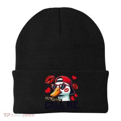 Call Me Valentines Duck Hunting Lover For Hunter Beanie