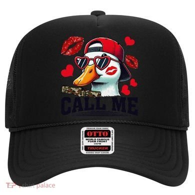 Call Me Valentines Duck Hunting Lover For Hunter Hat