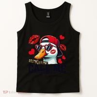 Call Me Valentines Duck Hunting Lover For Hunter Tank Top thumb 2