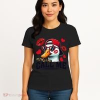 Call Me Valentines Duck Hunting Lover For Hunter Women's T-Shirt thumb 4