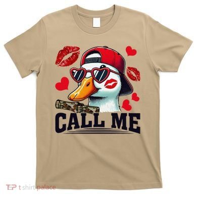 Call Me Valentines Duck Hunting Lover For Hunter T-Shirt