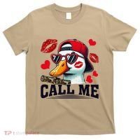 Call Me Valentines Duck Hunting Lover For Hunter T-Shirt thumb 0