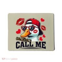Call Me Valentines Duck Hunting Lover For Hunter Mousepad thumb 0