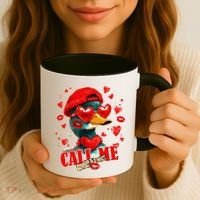 Call Me Valentines Duck Hunting Lover For Hunter Coffee Mug thumb 3
