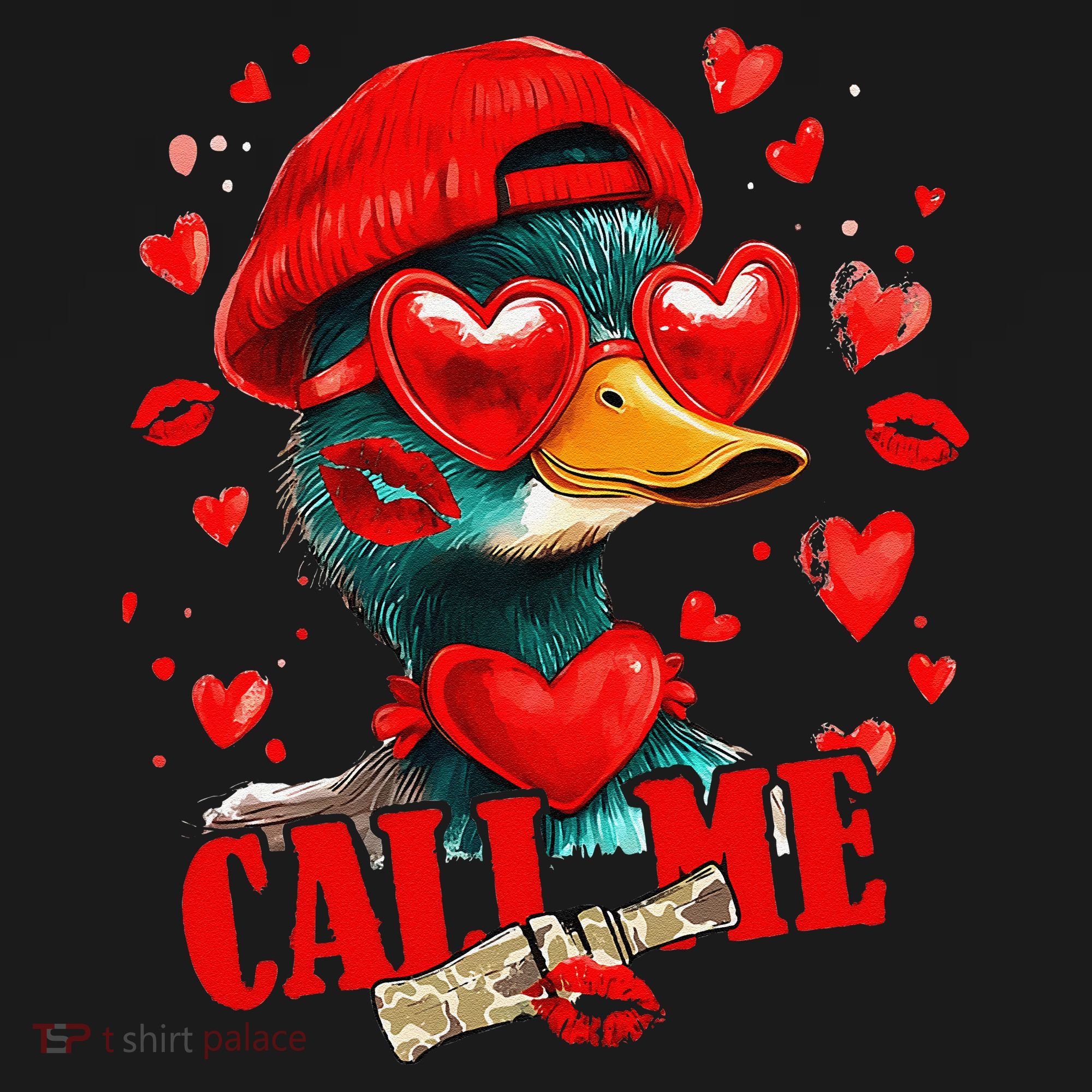 Call Me Valentines Duck Hunting Lover For Hunter Coaster