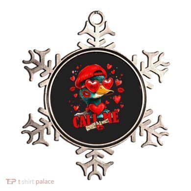 Call Me Valentines Duck Hunting Lover For Hunter Ornament