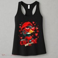 Call Me Valentines Duck Hunting Lover For Hunter Women's Tank Top thumb 3