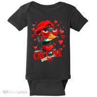 Call Me Valentines Duck Hunting Lover For Hunter Baby Bodysuit thumb 0