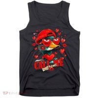 Call Me Valentines Duck Hunting Lover For Hunter Tank Top thumb 0