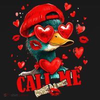 Call Me Valentines Duck Hunting Lover For Hunter Kids Sweatshirt thumb 2