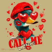 Call Me Valentines Duck Hunting Lover For Hunter Sweatshirt thumb 2