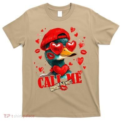 Call Me Valentines Duck Hunting Lover For Hunter T-Shirt