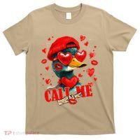 Call Me Valentines Duck Hunting Lover For Hunter T-Shirt thumb 0