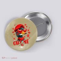 Call Me Valentines Duck Hunting Lover For Hunter Button thumb 0
