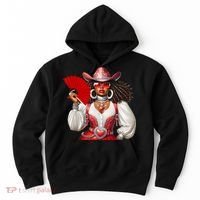 Cowgirl Melanin Western Country  Hoodie thumb 0