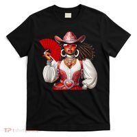 Cowgirl Melanin Western Country  T-Shirt thumb 0