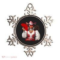 Cowgirl Melanin Western Country  Ornament thumb 0